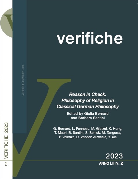 Reason in Check. Philosophy of Religion in Classical German Philosophy